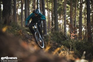 Mit entspannter Fahrweise und den richtigen Trails macht das Amflow PL Carbon für ein Erstlingswerk extrem viel Spaß