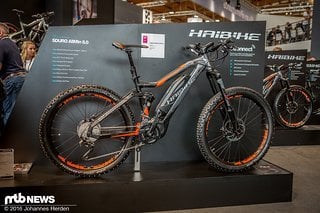 Haibike Sduro AllMtn 8.0 mit massiver Magura Boltron Upsidedown-Gabel