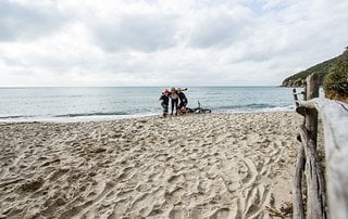 Gruppenfoto nach erfolgreichem Test