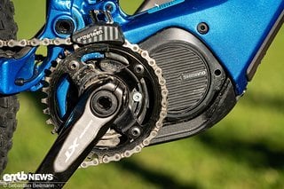 Der Shimano Steps E8000-Motor konnte wie gewohnt überzeugen