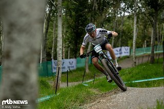 Rico Libesch aus Deutschland fuhr ein gutes Rennen und landete auf Platz 10.