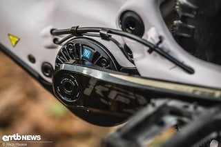 Im Stevens E-Maverick werkelt ein leichter Motor von TQ-Systems.