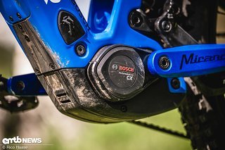 Der Markenbotschafter von Bosch ist natürlich mit dem aktuellen CX Gen5 inkl. Leistungsupgrade am Start.