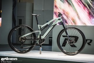 Bei R-Raymon konnte man ein Light-E-MTB mit 19,9 kg entdecken.