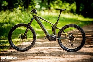 Das Trek Powerfly LT 9 überzeugt mit seinen Rohrformen