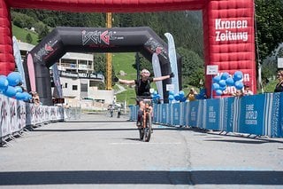 … bei der E-Bike WM Ischgl.