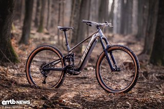 Das neue Giant Stance E+ besitzt mehr Federweg und eine leicht angepasste Geometrie.