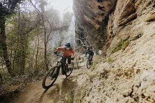 Auf dem Trail machte sich das Bosch ABS angenehm unauffällig bemerkbar.