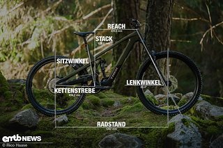Trek SlashPlus Geometrieangaben Rahmengröße L