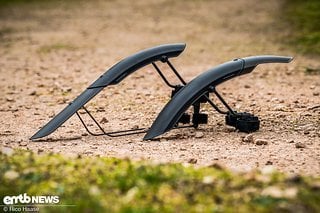 Topeak Tetrafender M1 und M2 – ein stabiles Schutzblech-Set für E-Bikes.