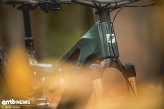 Der thermoplastische Carbonrahmen wäre ...