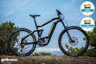 Das Haibike Xduro AllMtn 3.5 gewinnt dank den „Tipp Komfort“ und den „Tipp Preis-Leistung“