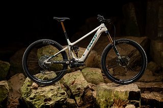 Das Pivot Shuttle AM ist ein stylisches E-All-Mountain mit schlankem Carbonrahmen und 160/148 mm Federweg.