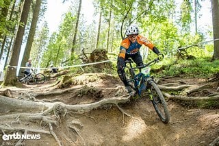 Michael ist seit dem ersten Jahr der E1 auf dem E-Bike am Start