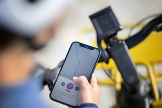 Routenplanung mit der E-Bike Flow App