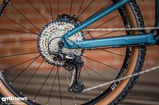 Shimano XT-Schaltwerk sorgt für präzise Gangwechsel