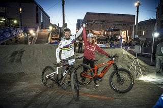 Guido Tschugg und Annika Jeschke sind happy