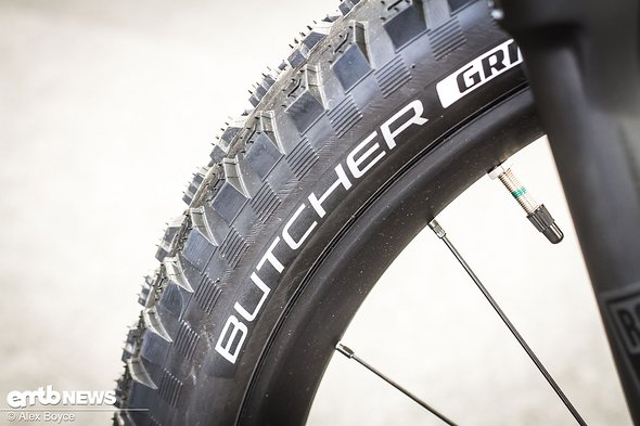 Specialized have spent a lot of time creating the 2.8" Butcher, which has specifically be designed for offroad E-bike use. Specialized have spent a lot of time creating the 2.8" Butcher, which has specifically be designed for offroad E-bike use.