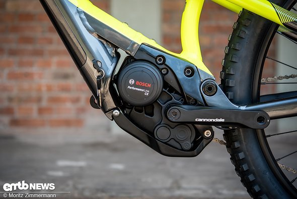 The Moterra NEO is powered by a Bosch Performance CX motor The Moterra NEO is powered by a Bosch Performance CX motor