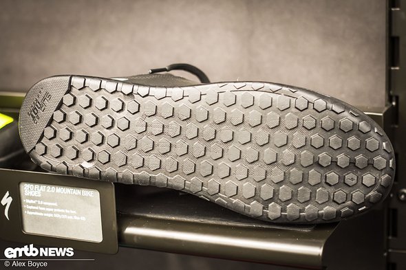 The 2FO shoe platform uses and incredibly sticky rubber underneath with an sole pattern thats seems fairly widespread across the Industry. The 2FO shoe platform uses and incredibly sticky rubber underneath with an sole pattern thats seems fairly widespread across the Industry.