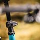 Die verbaute RockShox Reverb AXS – neueste Generation – hat 200 mm Hub.