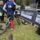 Im Ziel stand ein Turbotrainer bereit, der in Kombination mit dem am Donnerstag gemessenen Radstand, eine Kontrolle des Speed Limits möglich machte. Sehr geil!