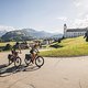 Disentis mit Kloster am Fusse des Oberalp Pass