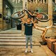 Dominik wird in Zukunft öfters mit dem Light-Support-E-Bike unterwegs sein.