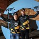 Mélanie Pugin und Jérôme Gilloux holen sich den historischen Sieg de WES UCI World Cups.