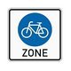 Verkehrszeichen Beginn einer Fahrradzone