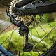 Geschaltet wird mechanisch, mit einem SLX/XT-Mix