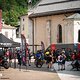 Mitten auf dem Dorfplatz der kleinen Kommune Malé ist das &quot;Tribe Village&quot; aufgebaut