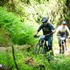 Stefano und Wilfred van de Haterd kennen sich noch aus der aktiven Rennkarriere – Wilfred fährt seit diesem Jahr auf Thok auch E-MTB-Rennen.