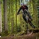 Auch Jérôme Clementz war zu Gast und hämmerte mit uns diverse Trails runter