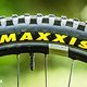 Bereift sind die Laufräder mit Reifen von Maxxis.