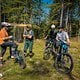 Vor dem gemeinsamen Rideout wurde natürlich ...