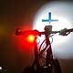Beleuchtung von Light and Motion an einem Testbike