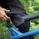 Abfahrt – Sattel nach hinten geklappt – DH-Bike-Feeling