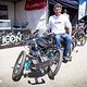 Das coolste E-Bike des Festivals kam von ICON Explore