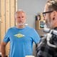Bei der Präsentation von Showroom und neuem Bike blieb auch Zeit, um mit Axel Brosch, General-Manager EU, zu fachsimpeln.