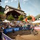 Zielankunft ist in der kleinen Gemeinde Fiesch, mitten im Stadtzentrum.