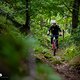 Uphill-Spezialist und eMTB-Fan Arne Koop, schnappte sich während des Shootings mein Testbike, um ihm die Sporen bergauf zu geben