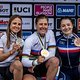 Neue UCI E-Bike Weltmeisterin ist Nathalie Schneitter. Sie gewinnt vor Sofia Wiedenroth und Justine Tonso.