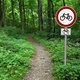 Die Schilder werden dem unmotorisierten Biker signalisieren, dass er diesen Trail nicht befahren darf